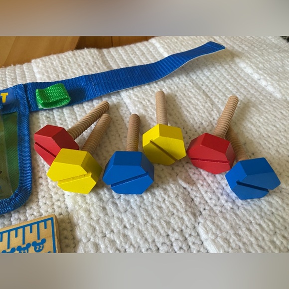 Melissa & Doug Wooden Mickey Mouse Tool Belt Kit - Picture 6 of 8